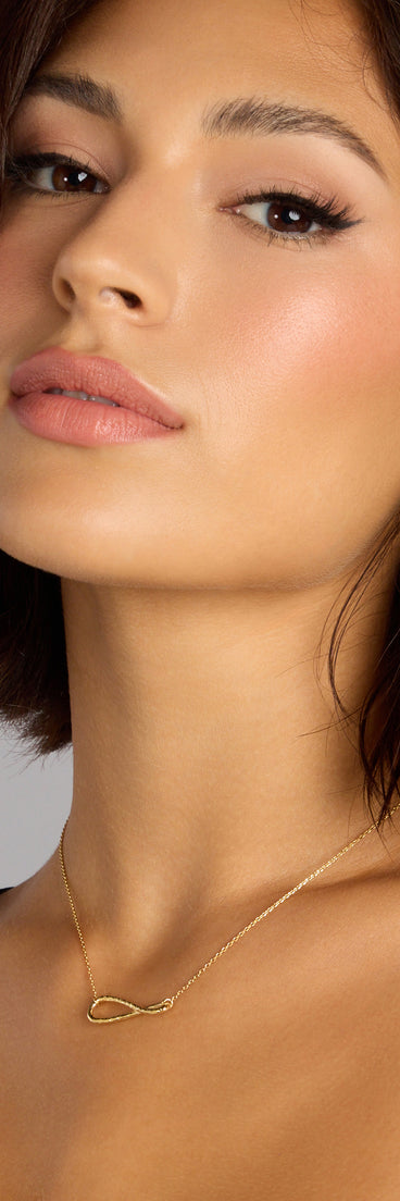 Style your vibe in seconds with the Endless Glow Infinity Necklace, a fashion accessories essential that completes any outfit with ease.