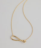 Endless Glow Infinity Necklace