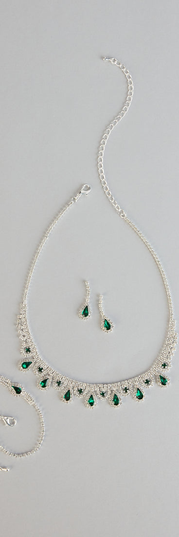 Glam Theory Necklace And Earrings Set