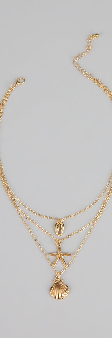 Seaside Sweetheart Layered Necklace