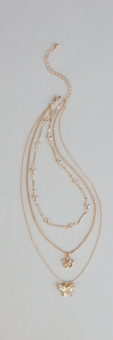 Garden Glow Layered Necklace