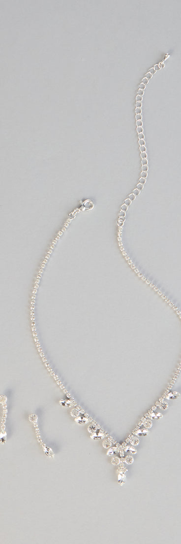Sparkle Moment Rhinestone Jewelry Set