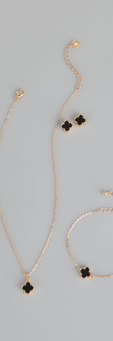 Sweet Little Clover Jewelry Set