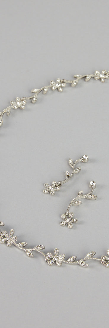 Daisy Glow Crystal Jewelry Set