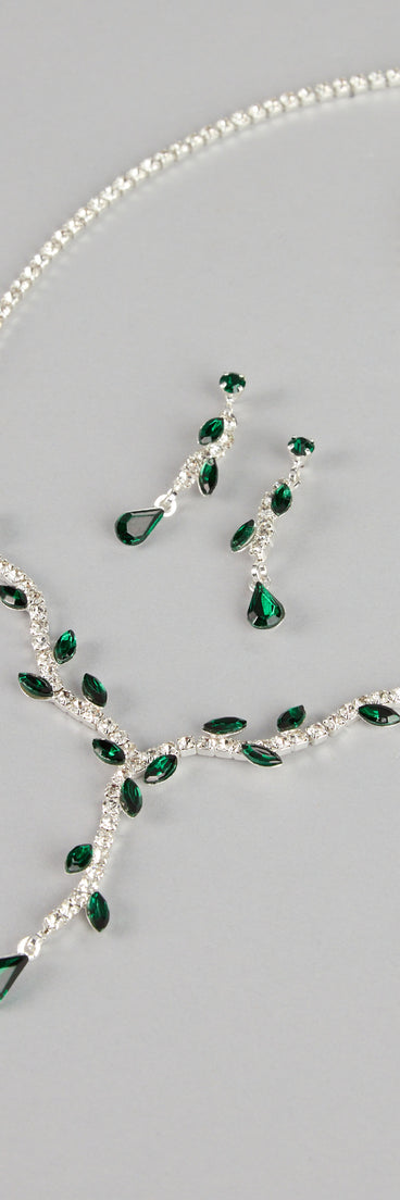 Enchanted Forest Marquise Jewelry Set