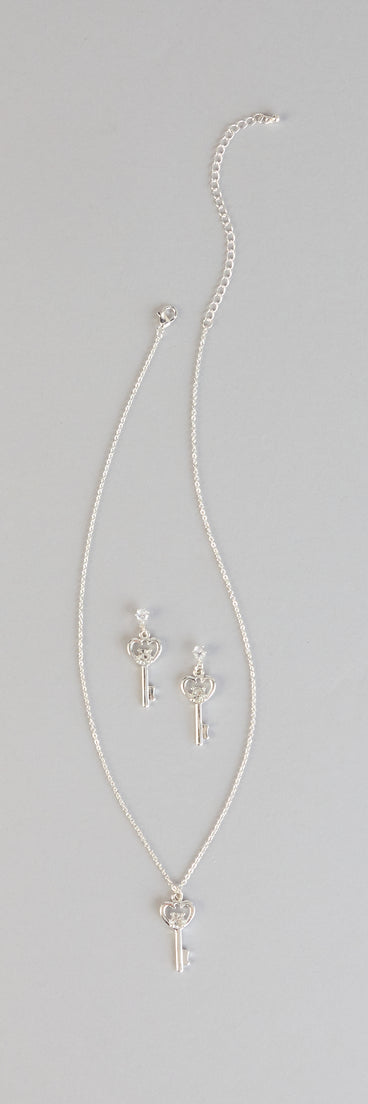 Little Secrets Heart Key Jewelry Set