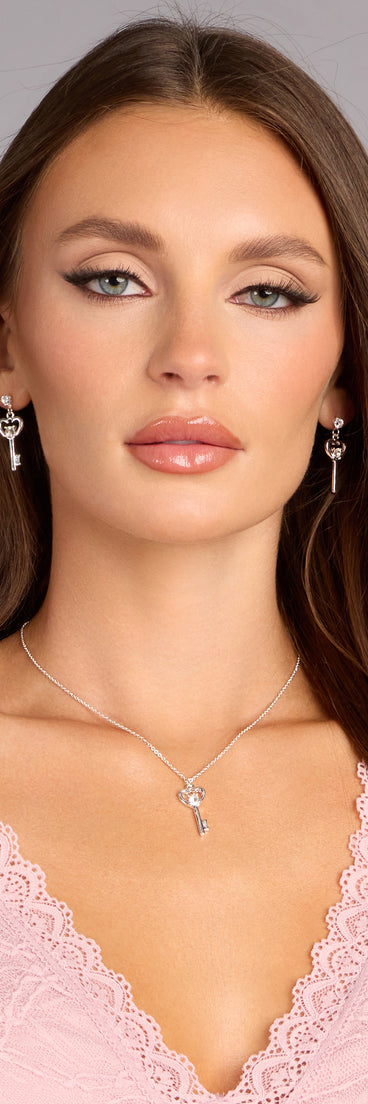 Little Secrets Heart Key Jewelry Set