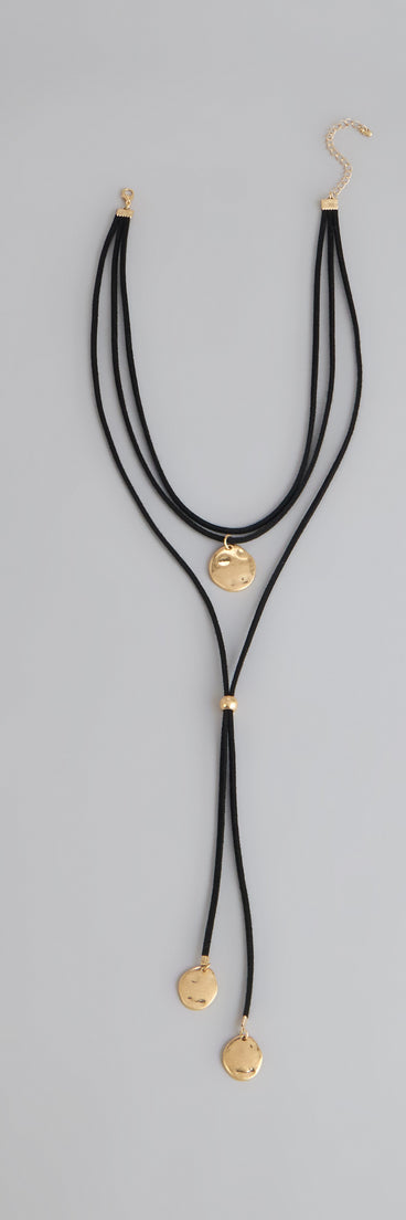 Desert Dusk Layered Cord Necklace
