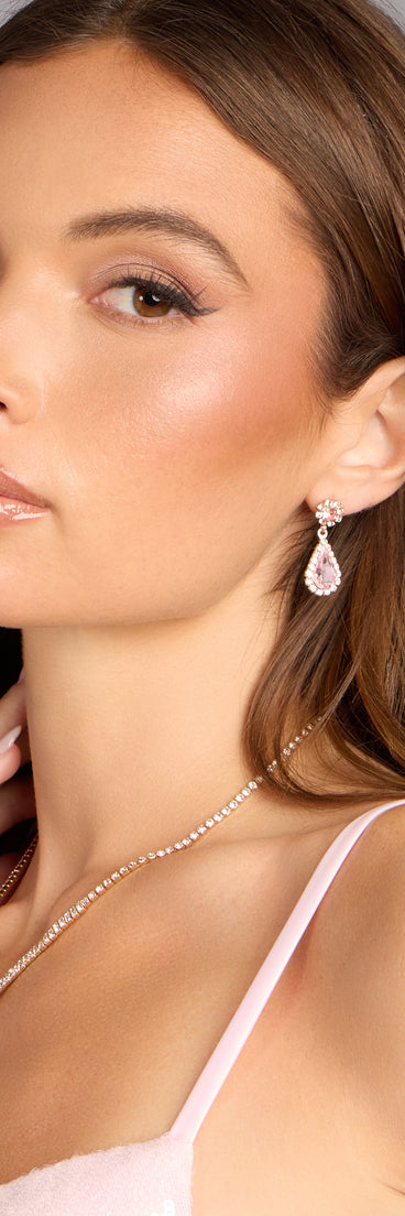 Sweet Luxe Rhinestone Jewelry Set