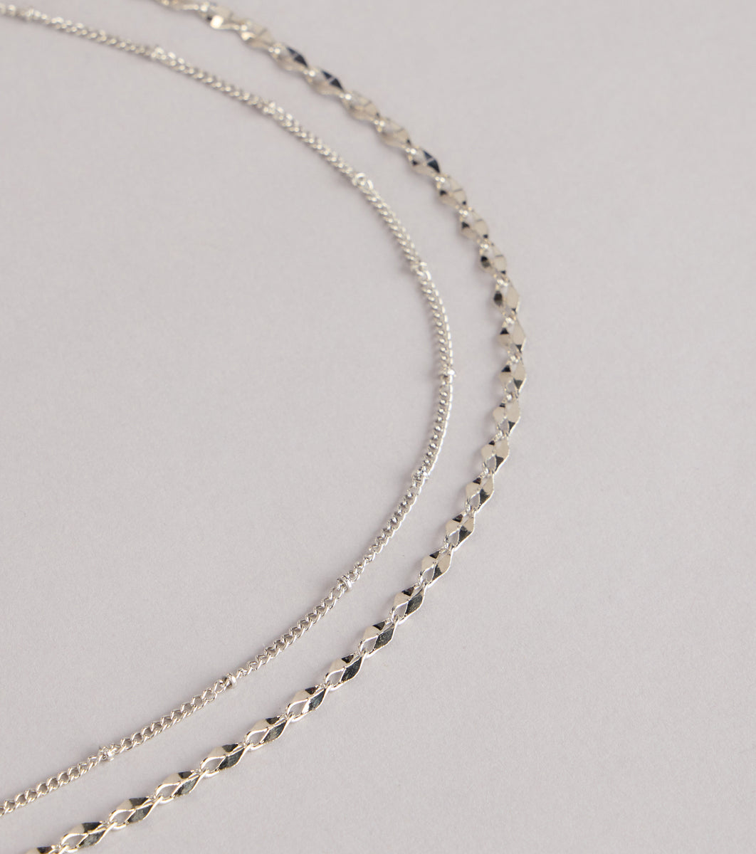 Sleek Shine Layered Waist Chain & Windsor