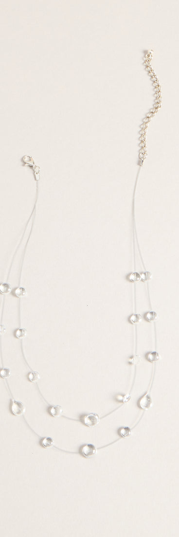 Floating Charm Layer Necklace