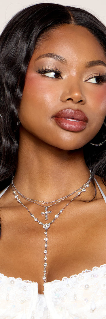 Stacked To Sparkle Necklace Set