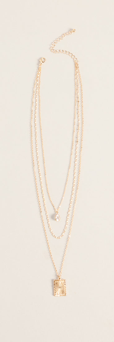 Collected Charm Layered Necklace