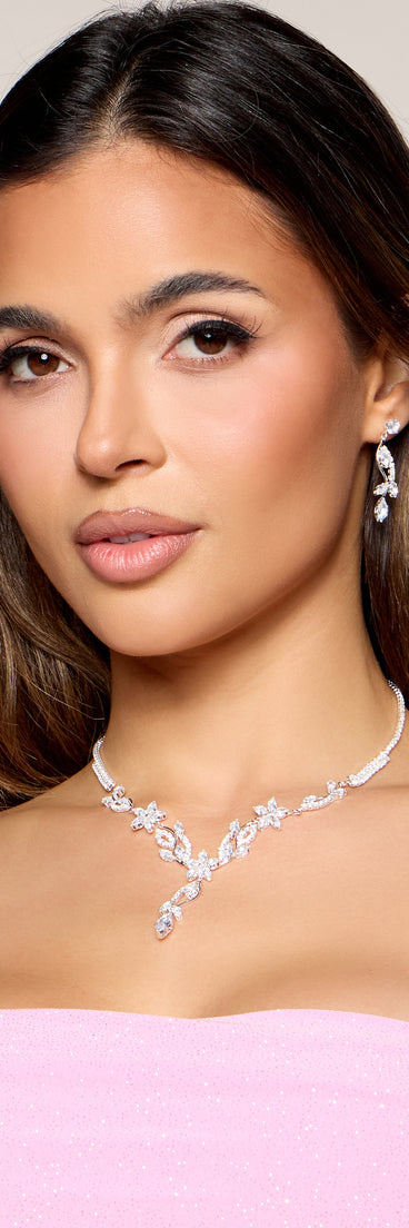 Event Worthy Necklace And Earrings Set