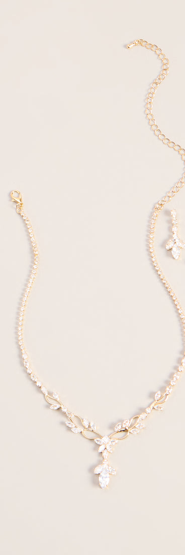 Garden Glow Cubic Zirconia Jewelry Set