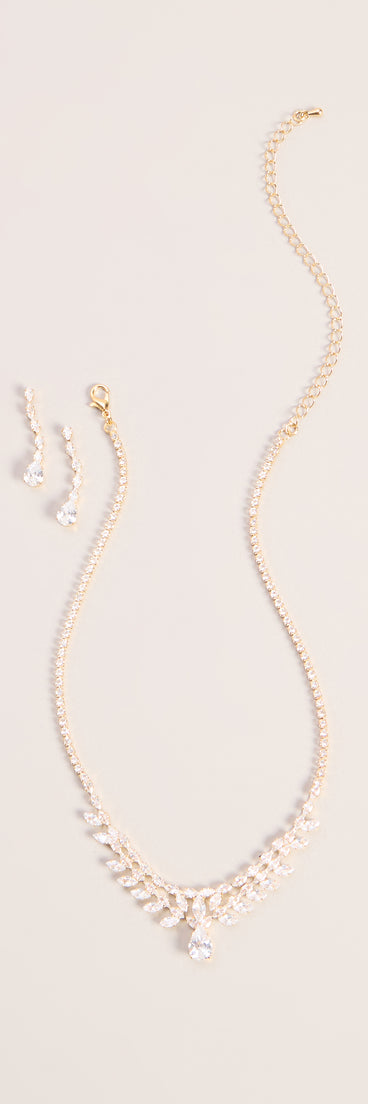 Evening Affair Necklace And Earrings Set