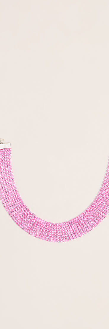Dare To Dazzle Chainmail Choker Necklace