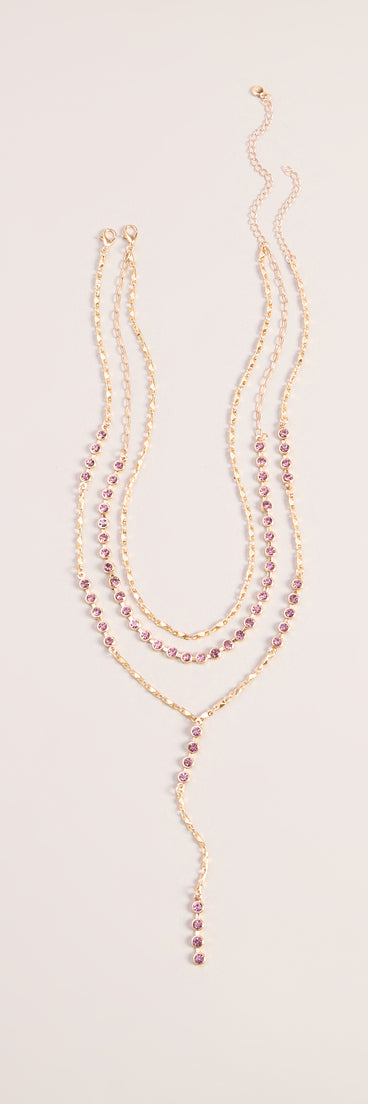 Shine Stack Necklace Two-Pack Set