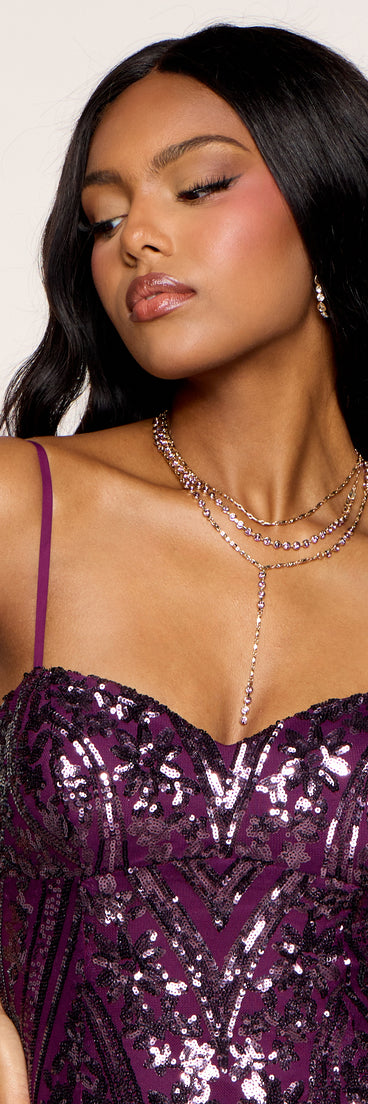 Shine Stack Necklace Two-Pack Set