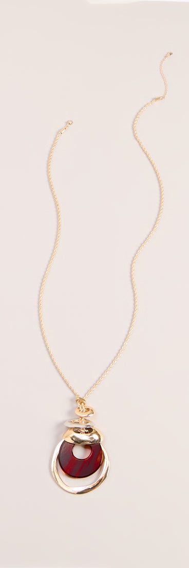 Modern Mood Statement Necklace
