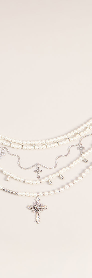 Heirloom Layers Charm Necklace