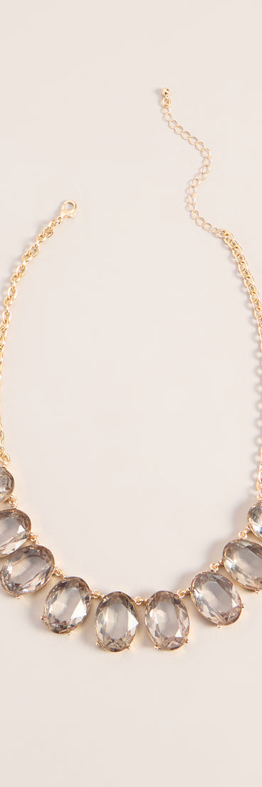 Gem Edit Statement Necklace
