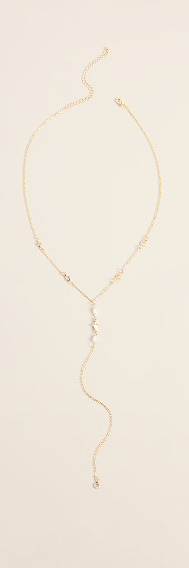 So Charmed Lariat Necklace