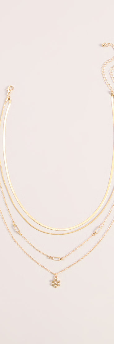 Charm Attraction Layered Necklace
