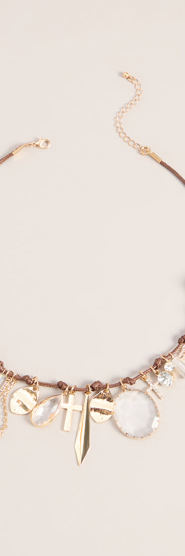 Collected Charms Cord Necklace