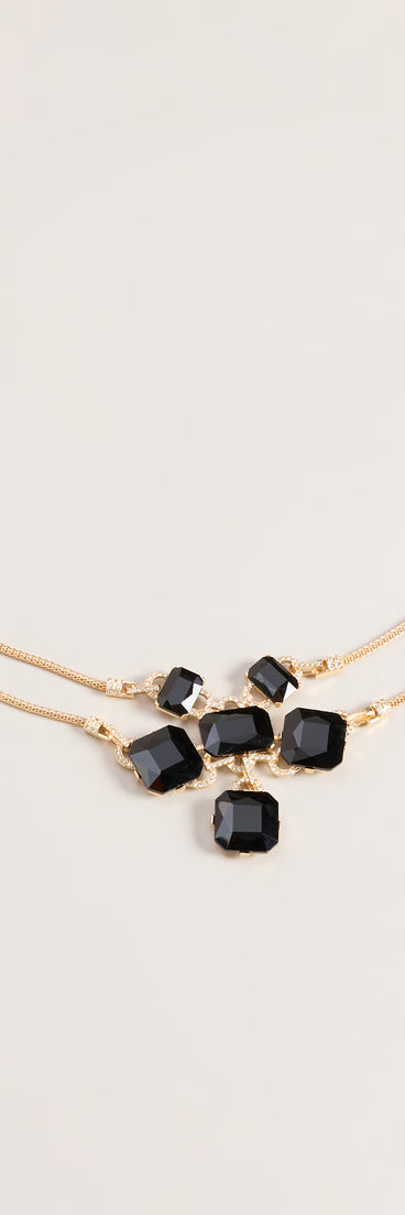 Cut Above Statement Rhinestone Choker Necklace