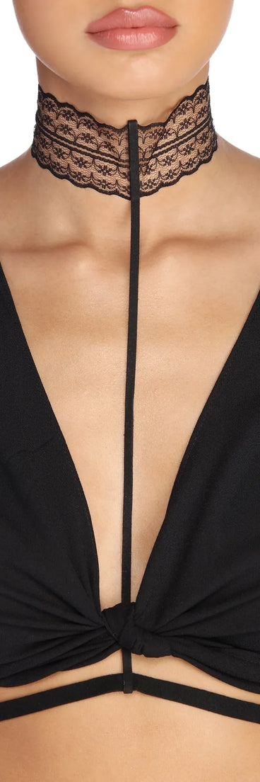 Lace Choker Body Harness | Windsor