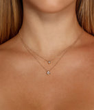 Petite Cubic Zirconia Necklace Set