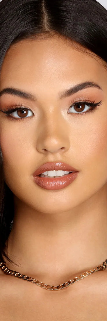 Classic Chain Link Necklace Set