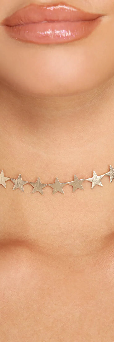 All Of The Stars Choker Necklace