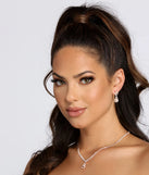 Dainty Details Rhinestone Necklace Set