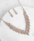 The Way You Look Tonight Rhinestone Necklace Set