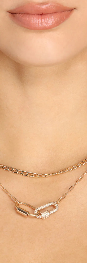 Chain Reaction Necklace Set