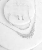 Mesmerizing Rhinestone Collar And Bracelet Set