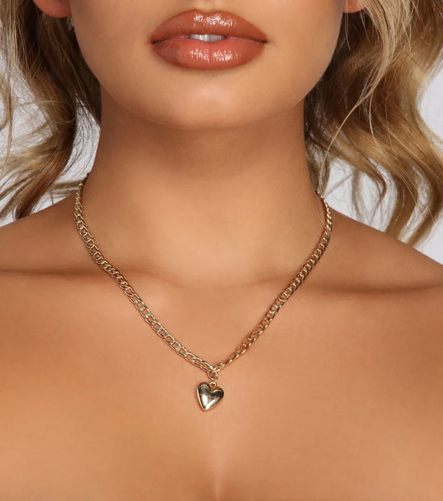 Have Some Heart Pendant Necklace