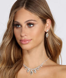 Light Of My Life Rhinestone Necklace Set