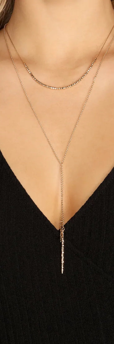 A Dainty Touch Pendant Necklace