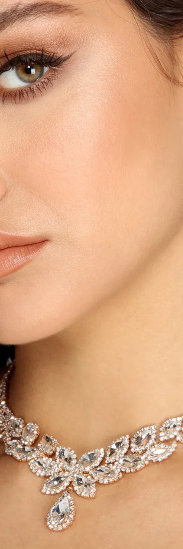 You Are Beyond Gorgeous Leafy Necklace Set