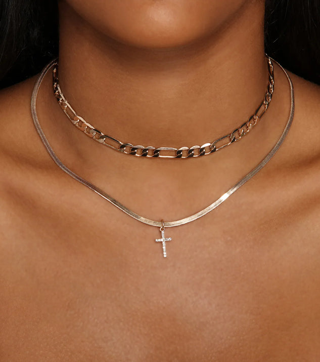 Two Pack Chain Link Necklaces