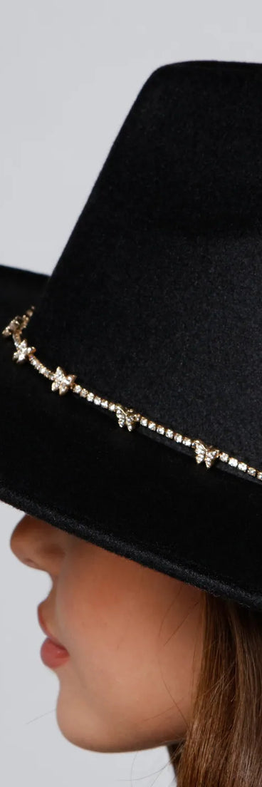 Glam Night Rhinestone Teardrop Collar and Earrings Set