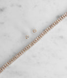 Pretty Dainty Choker + Stud Set