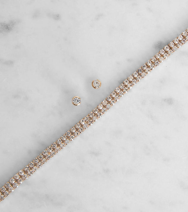 Pretty Dainty Choker + Stud Set