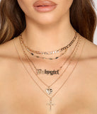 Babygirl Five Layer Necklace