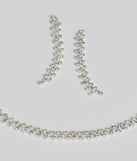 Celebrate in style with the Classic Rhinestone Collar And Duster Set, a silver formal wedding guest dress featuring an elegant silhouette and luxe details, perfect for a black-tie celebration.