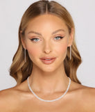 Celebrate in style with the Classic Rhinestone Collar And Duster Set, a silver formal wedding guest dress featuring an elegant silhouette and luxe details, perfect for a black-tie celebration.