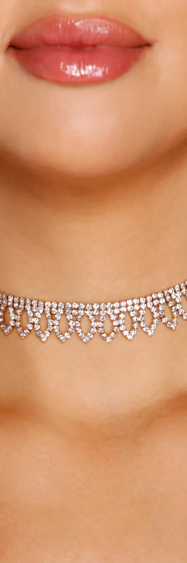 Luxe Trends Rhinestone Choker